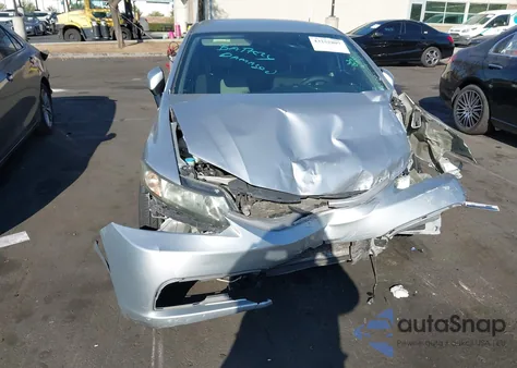 2013 Honda Civic Lx z USA, uszkodzony, nr VIN 19XFB2F52DE241123